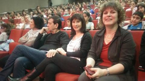 ילדי שוהם במפגש עם נורית הירש - חינוך  בשוהם