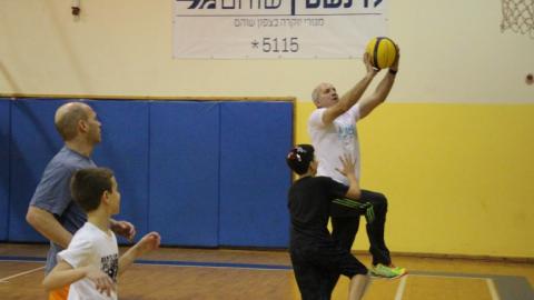 טורניר הורים וילדים במכבי שוהם כדורסל - חינוך  בשוהם