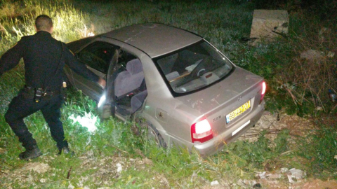 רכב פרץ מחסום בכניסה הצפונית לשוהם - חדשות בשוהם
