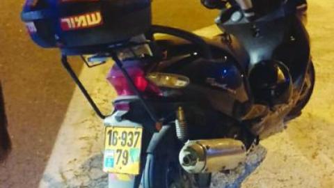 נתפס רוכב על אופנוע גנוב - חדשות בשוהם