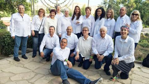 שוהם בשיר בטקס הדלקת המשואות בהר הרצל - חינוך  בשוהם