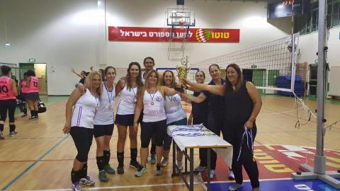 קבוצת כדורשת נשים שוהם – מקום ראשון בליגת העל! - בריאות וספורט  בשוהם