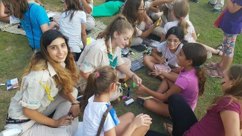 הפנינג פתיחת השנה של הצופים - חינוך  בשוהם