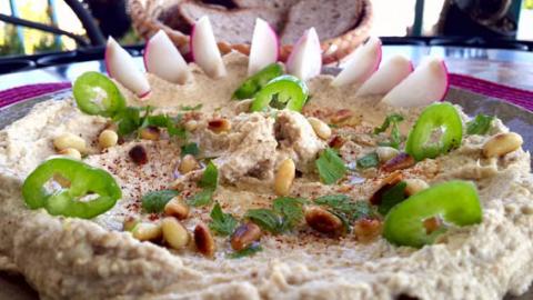 חומוס כרובית צלויה - מתכונים ובישול  בשוהם