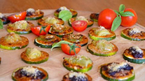 חטיפי פיצה זוקיני - מתכונים ובישול  בשוהם