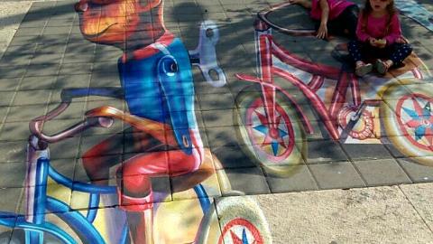 פסטיבל עפולה הבינלאומי לציורי מדרכות תלת מיימדים - טיולים ובילויים לכל המשפחה בשוהם