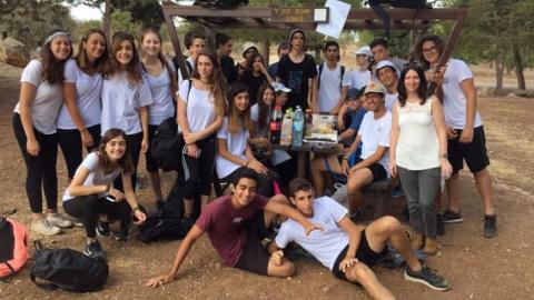 יער שוהם מגבש את תיכון שוהם - חינוך  בשוהם