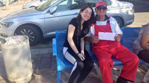 תלמידי שכבה ט' בחטיבת יהלו"ם מברכים את תושבי שוהם - חינוך  בשוהם