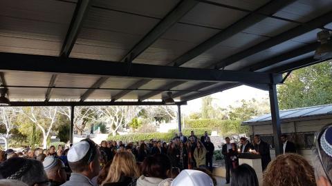 מאות ליוו את אליהו לובטון בדרכו האחרונה - חדשות בשוהם
