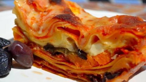 לזניית ירקות צלויים וגבינות - מתכונים ובישול  בשוהם