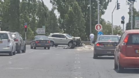 תאונה בכניסה לשוהם - חדשות בשוהם