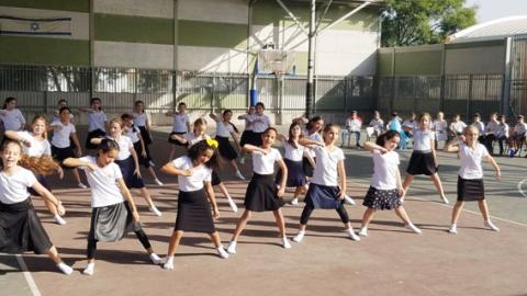 טקס ראש חודש חשוון באבני החושן - חינוך  בשוהם