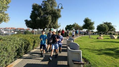 יום ההליכה הבינלאומי - חינוך  בשוהם