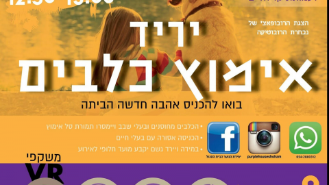  הפנינג אימוץ והתרמה לעמותת קו לחיים - חינוך  בשוהם