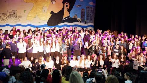 האולפיזמון בסימן 70 שנה למדינת ישראל - חינוך  בשוהם