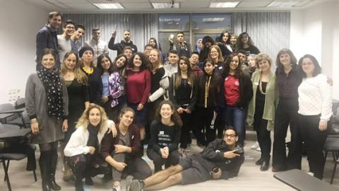 מפגש הכנה לכנס מחוזי לציון  70 שנה לישראל - תרבות הפנאי  בשוהם