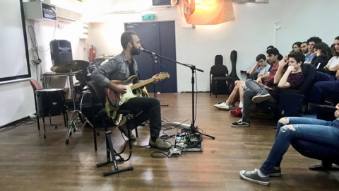 מגמת מוסיקה תיכון שוהם יצאו לסמינר - חינוך  בשוהם