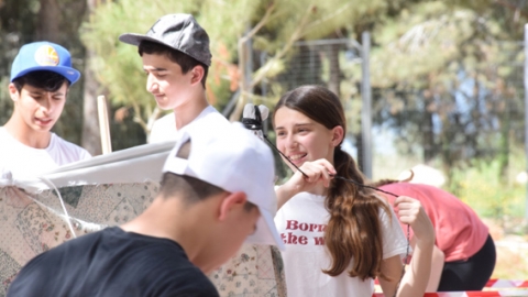 שכבה ח’ בחט”ב יהלום יוצאים לגיחה - חינוך  בשוהם