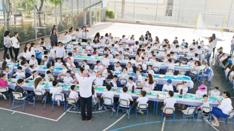 סדר פסח בבית ספר צוקים - חינוך  בשוהם