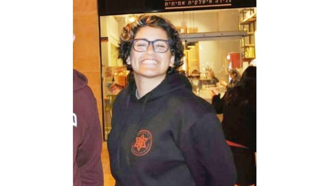 ענבר סגמן מצטיינת מחוזית בהתנדבות נוער - תרבות הפנאי  בשוהם