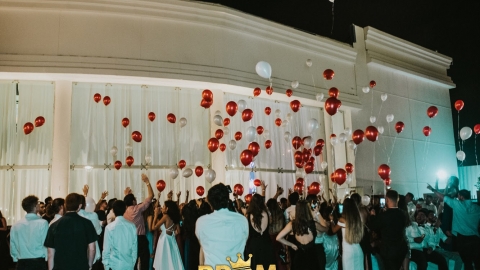 בוגרי מחזור יט’ של תיכון שוהם ציינו את סיום התיכון - חינוך  בשוהם