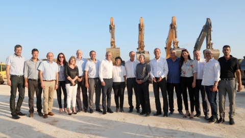 שר האוצר, ח”כ משה כחלון, הניח את אבן הפינה לשכונת הדרים בשוהם - חדשות בשוהם