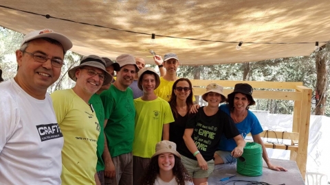 מחנה קיץ צופי שוהם - המטבח - חינוך  בשוהם