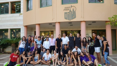 שליחות עם התפוצות בתיכון שוהם - חינוך  בשוהם