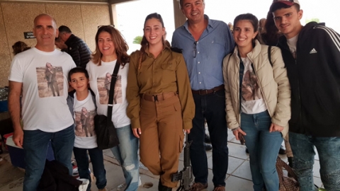 טקס האחרון: גיל ליבנה בטקס סיום קורס קצינים - חדשות בשוהם
