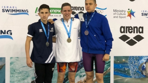 הישגים מעולים לנבחרת השחייה של מכבי שוהם - בריאות וספורט  בשוהם