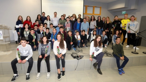 מלגות לספורטאים מצטיינים הוענקו השבוע בשוהם - חינוך  בשוהם