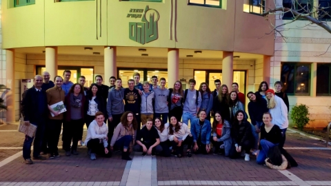 ביקור המשלחת - תרבות הפנאי  בשוהם