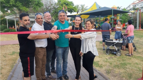 חנוכת גן היובל – גן נגיש בשוהם - חדשות בשוהם