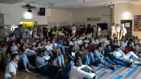 יום הזיכרון ליצחק רבין - נוער שוהם אומר די לגזענות - תרבות הפנאי  בשוהם