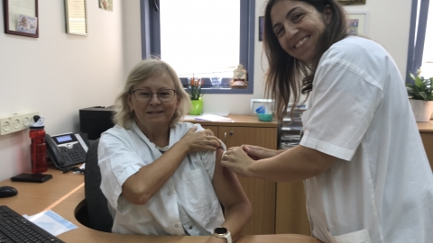 מרפאת כללית שוהם: מתחסנים – ומחסנים ! - חדשות בשוהם