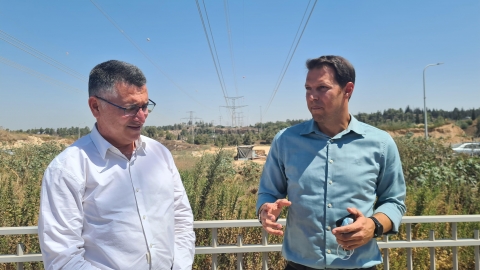 סגן ראש הממשלה ושר המשפטים, גדעון סער, ביקר היום בשוהם - חדשות בשוהם