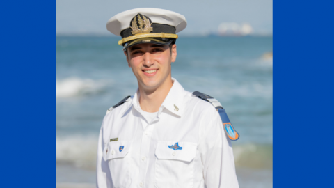  גאווה מקומית: מסיים קורס חובלים, סגן יונתן קנטרוביץ' משוהם - חדשות בשוהם