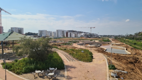 עבודות הפיתוח בשכונת הדרים בעיצומן - חדשות בשוהם