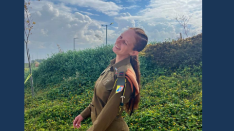 מצטיינת מח״ט החילוץ וההדרכה - סגן רוני מונטר משוהם - חדשות בשוהם