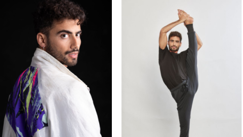 ניב אלבז משוהם - בצוות הרקדנים של נועה קירל בארוויזיון - חדשות בשוהם