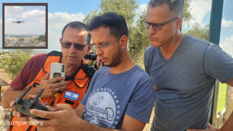 אימון ראשון ליחידת הרחפנים של שוהם - חדשות בשוהם