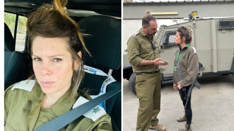 מניו יורק לעזה ובהריון מתקדם: רס"ן במיל' ליטל לשם משוהם, קמב"צית אוגדת עזה - חדשות בשוהם